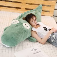 Soft Stuffed Animal Real Life Alligator Pillow Doll Creative Simulation Crocodile Plush Toy Nap Pillow Baby Kid Birthday Gift