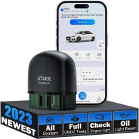 XTOOL AD20 Pro BT OBD2 Scanner Diagnostic Tool for iOS &amp; Android, 2023 Newest BT OBD2 Code Reader with Full System Diagnostics, Check Engine Light On, Mode 6, Maintenance Light Reset