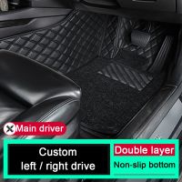 NAPPA leathe Custom Car floor mats For Subaru Forester 2019 Wagon Impreza Outback Legacy XV Car Carpet Floor Mat Car Accessories