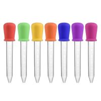 5ml Silicone Pipette Liquid Food Dropper Plastic Baby Feeding Dropper Spoon Burette Infant Utensils Bowl Fork Spoon Sets