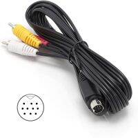 【YF】 10 Pin Audio and Video DIN Cable - NOT S-Video 6 feet RCA Composite Compatible For DIRECTV AT T: H25 C31 C41 C41