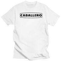 Caballero Fantic Motor Motorcycle Legend Black T-Shirts Grey Mens Tee S-3XL