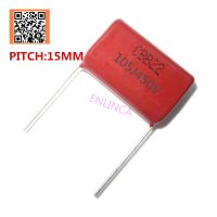 10pcs 450V 1UF 1000NF 105J PITCH 15MM 2.2UF 2200NF 225J PITCH 20MM 450V Pitch 10mm 5  DIP CBB Polypropylene film capacitor