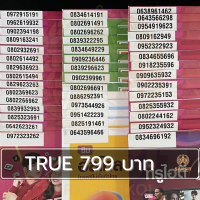 ซิมเติมเงิน เครือข่าย True Move799 (Set4) ยังไม่ลงทะเบียน