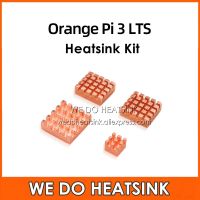 All Copper DIY Heatsink Cooling Cooler Heat Sink 4Pcs Kit Radiator With Thermal Tape Assembly For Orange Pi 3 LTS Heatsinks