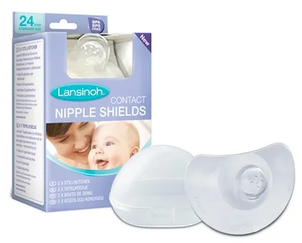 Lansinoh: Contact Nipple Shields (2 x 24mm) - 30% OFF!!