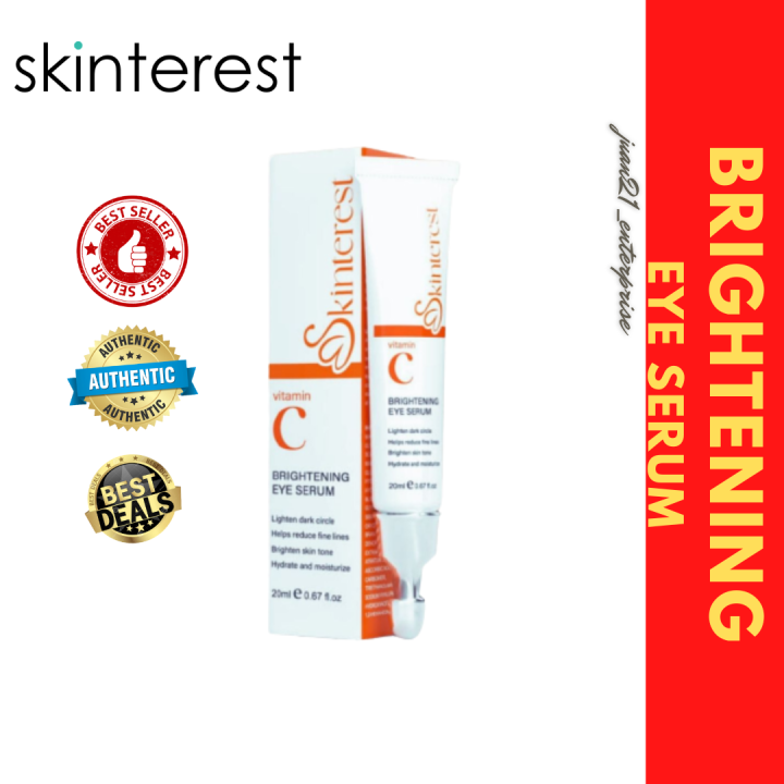 Skinterest Vitamin C + Caffeine Under Eye Brightening Serum Lazada PH
