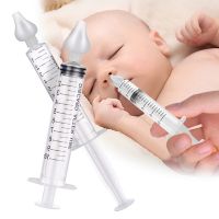 【cw】 2 Pcs Babi Cleaner Rhinitis Nasal Washer Needle Tube Baby Aspirator Syringe Washing for Children