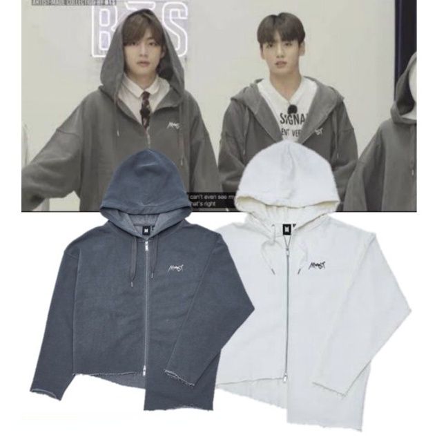 Jacket Hooded Jungkook, Outerwear Jungkook Bts