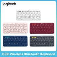 K380 Wireless Bluetooth Network แป้นพิมพ์สีแดงแท็บเล็ต Office