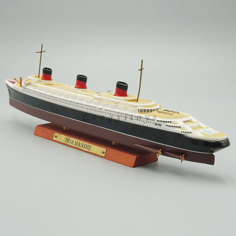 ATLAS 1/1250 SS Normandie Cruise ship Alloy Steamship Model Collection Toys 