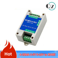 โมดูลการได้มาซึ่งปริมาณแบบอะนาล็อก4-20mA 5V 10V ถึง RS485 Modbus Transmitter AD Conversion เอาต์พุตแบบอะนาล็อก RS485 Signal Converter