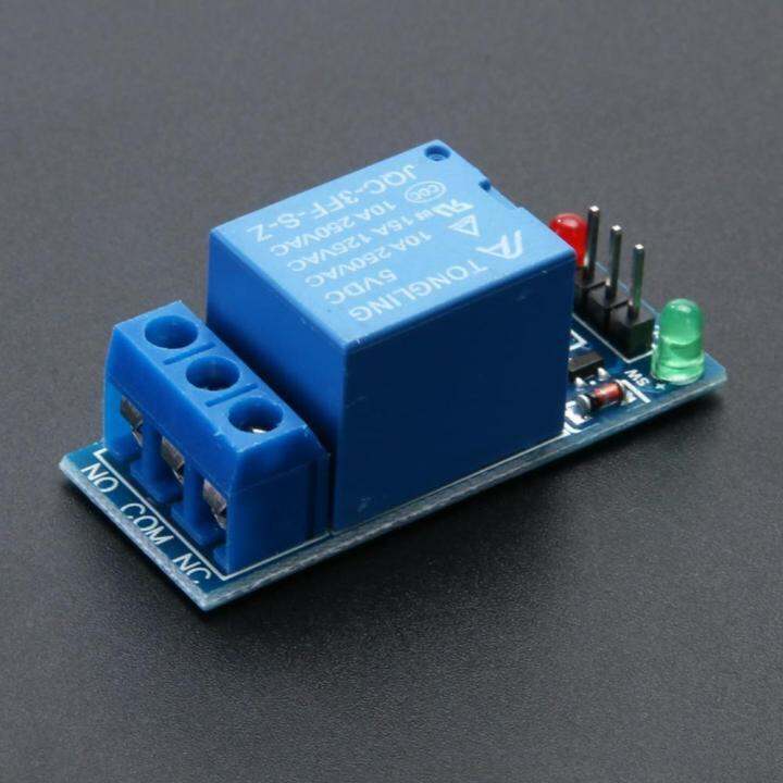 โมดูลสวิตซ์-nbsp-รีเลย์-dc-5v-1ช่องสัญญาณ2ชิ้นสำหรับ-arm-avr-arduino-raspberry-pi