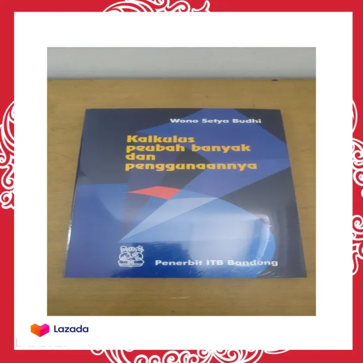 Buku Kalkulus Peubah Banyak Dan Penggunaannya - ITB | Lazada Indonesia