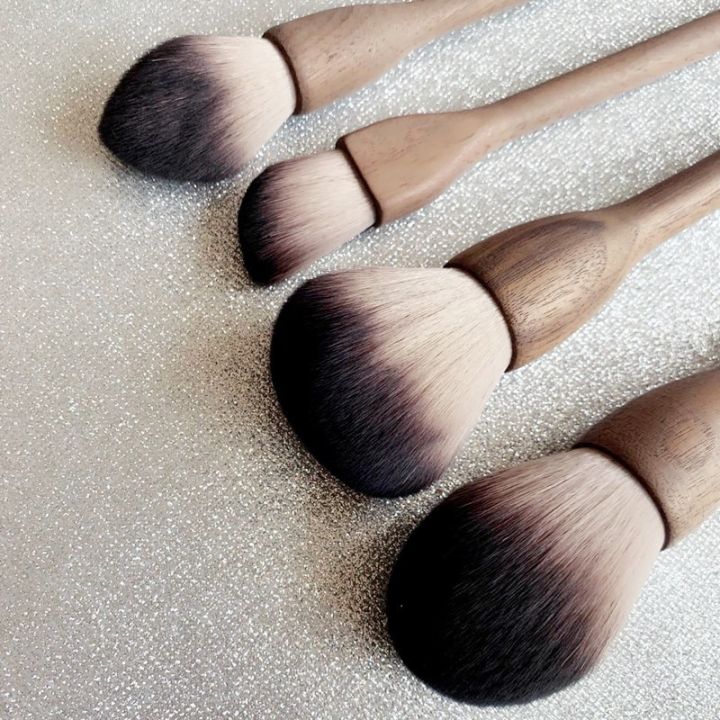 new-1pcs-european-vintage-wood-handle-makeup-brush-high-quality-walnut-loose-powder-blush-foundation-super-soft-contour-brush-makeup-brushes-sets