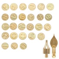 28 Pieces of Wooden Burning Tip Letters Wooden Burning Tools Personalized Sets,Used for Carving Craft Wood Burning DIY