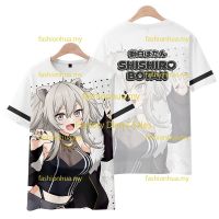 2023 new2023 New Anime HOLO LIVE Shishiro Botan T Shirt Japanese Mens Fashion Women Loose 3D Printing Unisex Casual Short Sleeve Top Cosplay