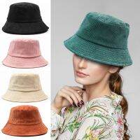 NANZHE หมวกชายทะเลกลางแจ้ง Unisex หนังนิ่มสีบริสุทธิ์หมวกปานามา Sunbonnet Fedoras หมวกถังฝ้ายหมวกชาวประมง