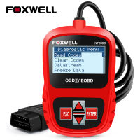 FOXWELL NT200C OBD2 Scanner สแกนเนอร์ทำความสะอาดรหัส DTC จอแสดงผล Check Engine Diagnostic Scan เครื่องมือ OBD 2สำหรับ Universal