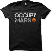 OCCUPY MARS as worn by Elon Musk printed t-shirt