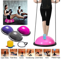 Bosu Ball ลูกบอลออกกำลังกาย  โยคะฟิตเนสลูกบอลครึ่งวงกลม ?มีพร้อมส่ง