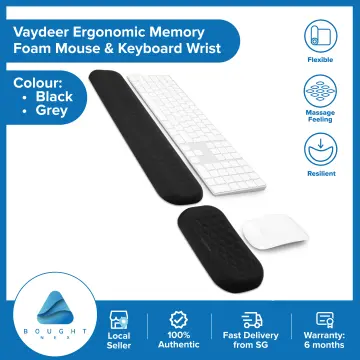 Redragon Computer Keyboard Wrist Rest Pad, Ergonomic Soft Memory