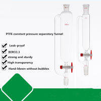 1ชิ้น250มิลลิลิตร Polytetrafluoro สูง Borosilicate 3.3แก้วความดันคงที่มาตรฐานพอร์ต24*24ช่องทาง