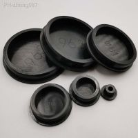 1/2/5/10/20Pcs 52.5mm-108.6mm Black Round Silicone Rubber Blanking End Cap Caps Tube Pipe Inserts Plug Bung