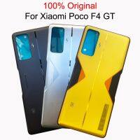 100% ของแท้เหมาะสำหรับ Xiaomi Poco F4 GT Glass ฝาครอบแบตเตอรี่ด้านหลังด้านหลัง21121210G F4GT Mi ฝาหลังเปลี่ยนแบตเตอรี่