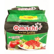Bịch 5 gói mì trộn Omachi sốt Spaghetti 91gr