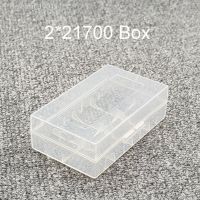 2x21700 Battery Storage Box 21700 Battery Holder 21700 Battery Case Plastic Box 21700 Box Transparent