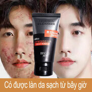 Sữa Rửa Mặt Bùn Núi Lửa BINGJU LAVA SKIN CLEANSER MAN, Kiểm Soát Dầu