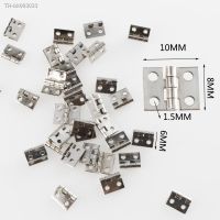 ❖ 20PCS Mini Cabinet Hinges Furniture Fittings Tiny Hinges for Wooden Box Jewelry Chest Box Cabinet DIY Accessories