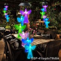 41Iaqdo79ldbk Carrilhão De Vento เพื่อแสงอาทิตย์ Anjo Luz Elegante Para Parede Decorão Jardim Ao Ar Livre My11 21 Dropara