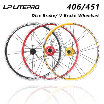 Wheelset 20 best sale inch v brake