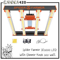 [ส่งฟรี] ไฟปลูกต้นไม้ Spider Farmer® SE3000 300W Full Spectrum LED Grow Light ไฟ Spider farmer led