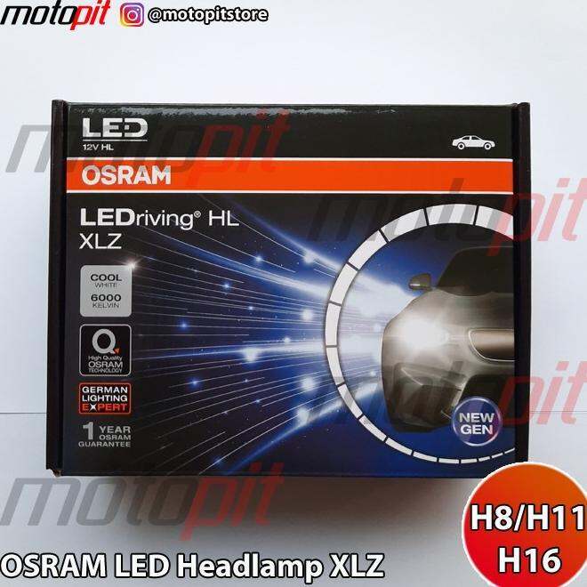 Osram Led Xlz H8 H11 H16 Lampu Utama Dan Foglamp Putih 6000K 12V