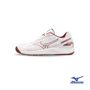 White and red volleyball on sale shoes