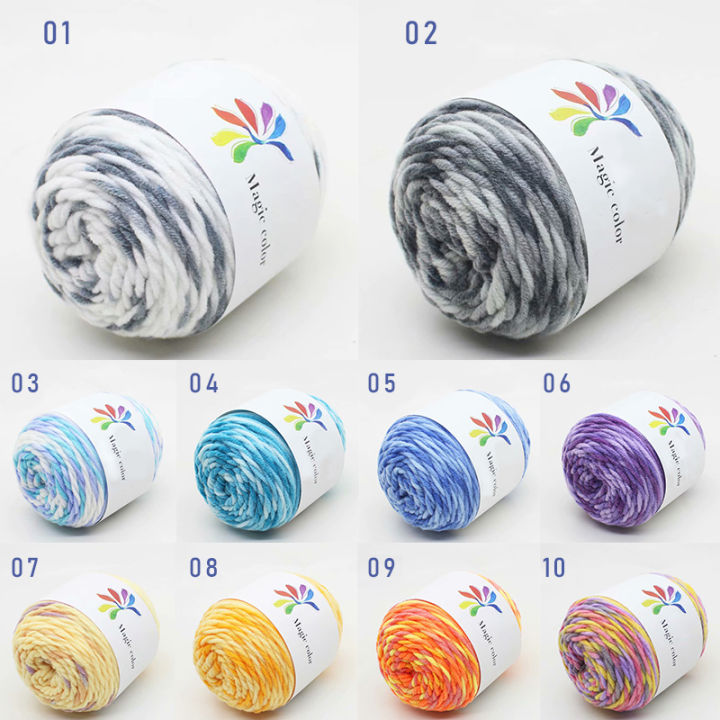 xinyi3-50กรัม-บอลมือถัก8เส้นเส้นด้ายฝ้ายเส้นด้ายส่วนย้อมสีที่มีสีสัน-diy-ผู้ใหญ่ผ้าพันคอเด็กเสื้อกันหนาว