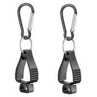 （AT）2Pcs GloveClip Holder Work Safety Clip Catcher Clamp Anti Lost Glovefor Outdoor Mountaineering Belt Loop