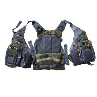 Multifunctional Fly Fishing Vest Removable Universal Suitable for Most Body Shapes Sea Fishing Life Jacket Quick Dry Mesh Vest