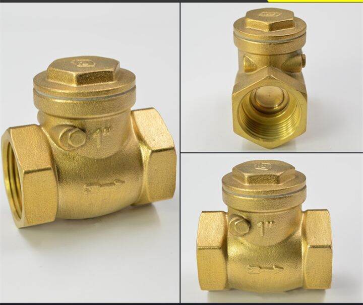 DN15 /DN20/DN32 Thread Swing Check Valve Brass 1/2 3/4 /1'' BSPP High
