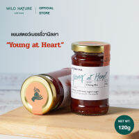 Wild Nature แยมสตรอว์เบอร์รี่วานิลลา แยมออร์แกนิค - Young At Heart Artisan Jam