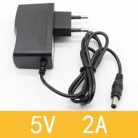 ข้อเสนอพิเศษ1ชิ้น5V2A AC 100V-240V อะแดปเตอร์แปลง DC 5V 2A 2000mA ปลั๊กแหล่งจ่ายไฟ EU DC 5.5Mm X 2.1Mm