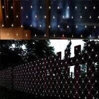 1.5mx1.5m 96LED Net Mesh Fairy web String Light twinkle lamp Lighting Christmas Xmas Wedding Garland Party Decor 4 color choose