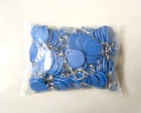 100pcs แท็ก NFC ISO14443A 13.56Mhz Rfid Keyfob Rewritable ใช้งานร่วมกับ MF S50-sdfadfsdf