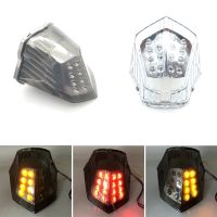 ABS Motorcycle Integrated LED Tail Light Brake Stop Light Turn Signals For Yamaha XJ6 FZ6R XJ-6 Diversion 600 2009-2014 2013