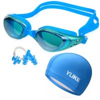 Swim Glasses Anti-fog Goggles for Men Kids Adult Diving Eyewear