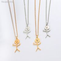 ☄ Fashion Hip Hop Funny Graffiti Pendant Necklace Men Women Personalized Middle Finger Rock Punk Necklace Party Jewelry necklace