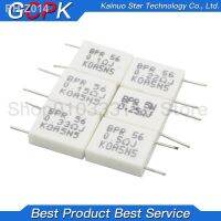 10pcs BPR56 5W 0.001 0.1 0.15 0.22 0.25 0.33 0.5 ohm Non-inductive Ceramic Cement Resistor 0.1R 0.15R 0.22R 0.25R 0.33R 0.5R